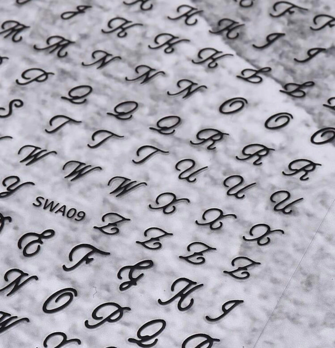 Alphabet Stickers- 4 pack