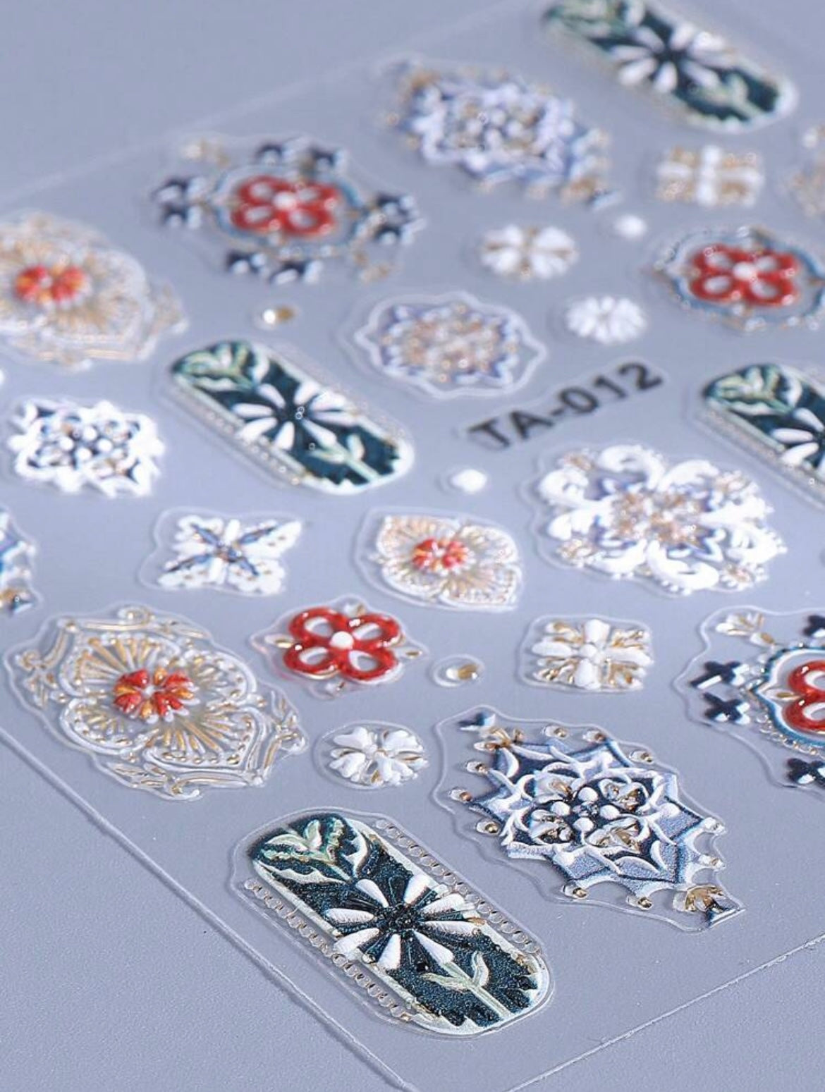 Bohemian Flowers Stickers