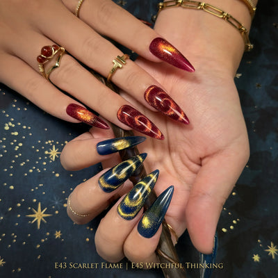Charme Gel / Cat Eye E43 Scarlet Flame