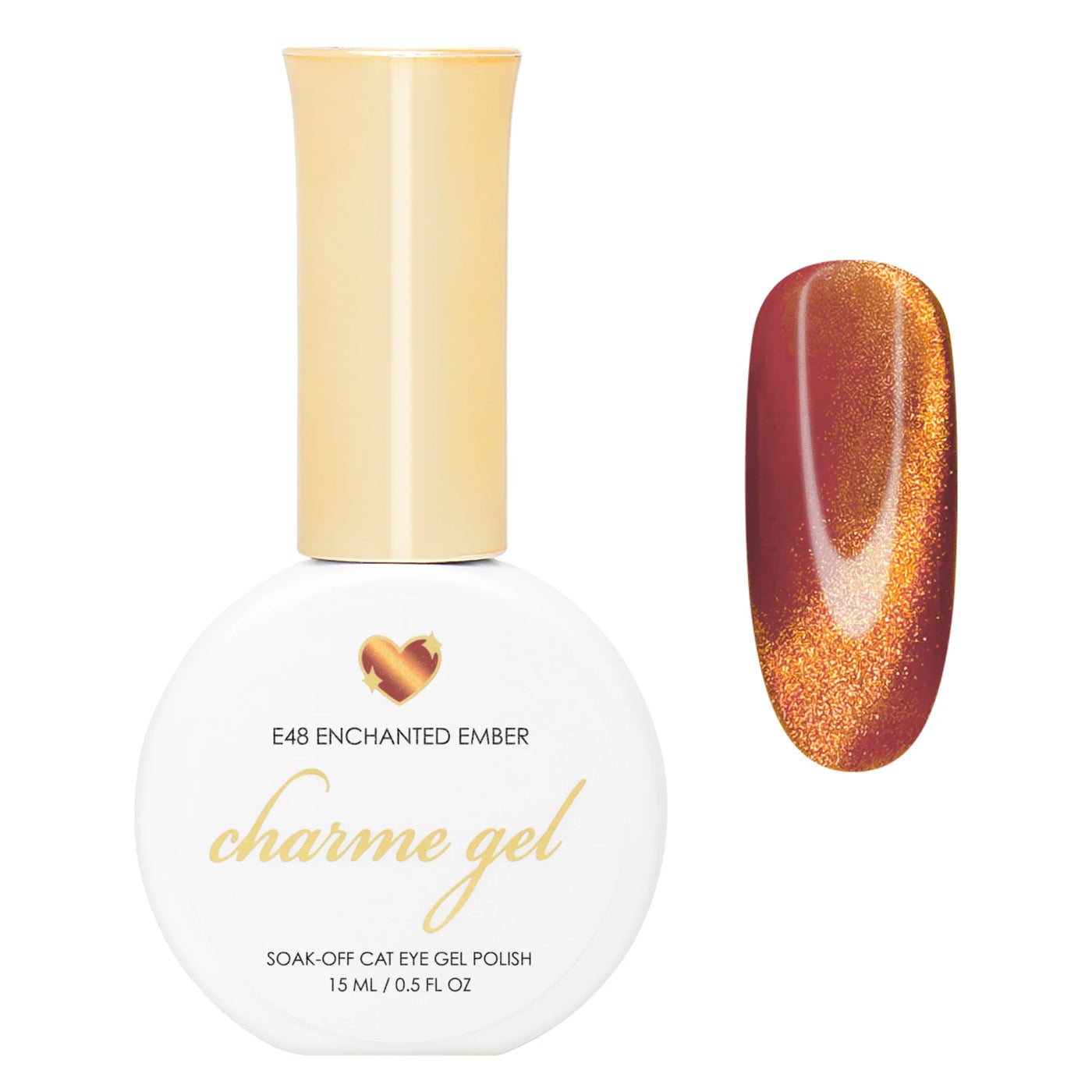Charme Gel / Cat Eye E48 Enchanted Ember
