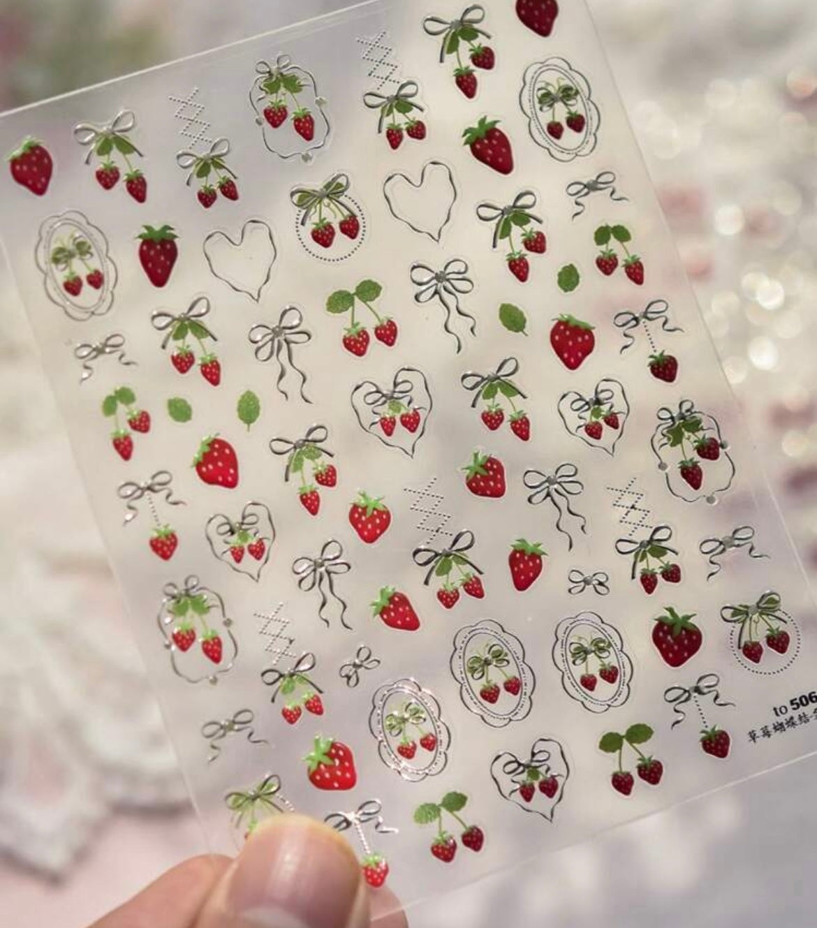 Stawberry Love Stickers