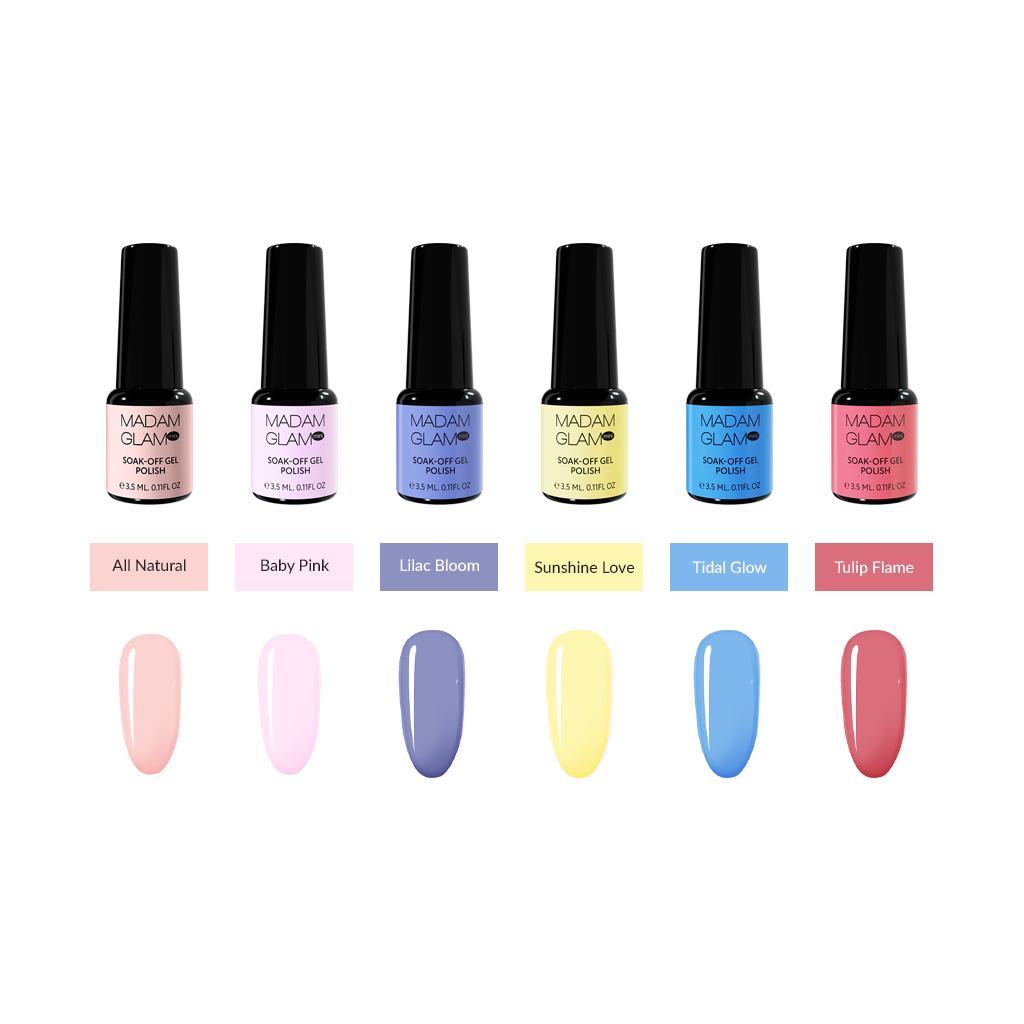 MINI Gels Bundle - Spring Gels | Madam Glam