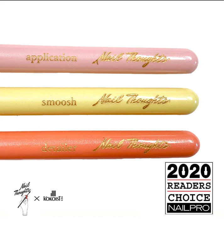 Nail Thoughts Brush Set + FREE Brush Case