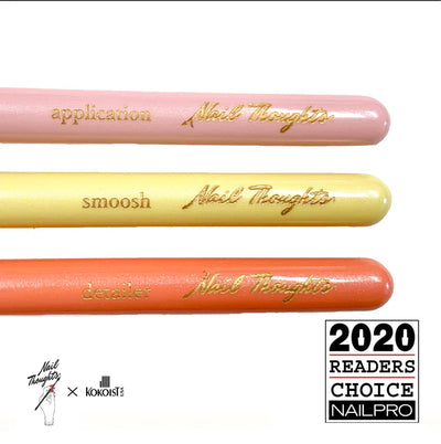 Nail Thoughts Brush Set + FREE Brush Case