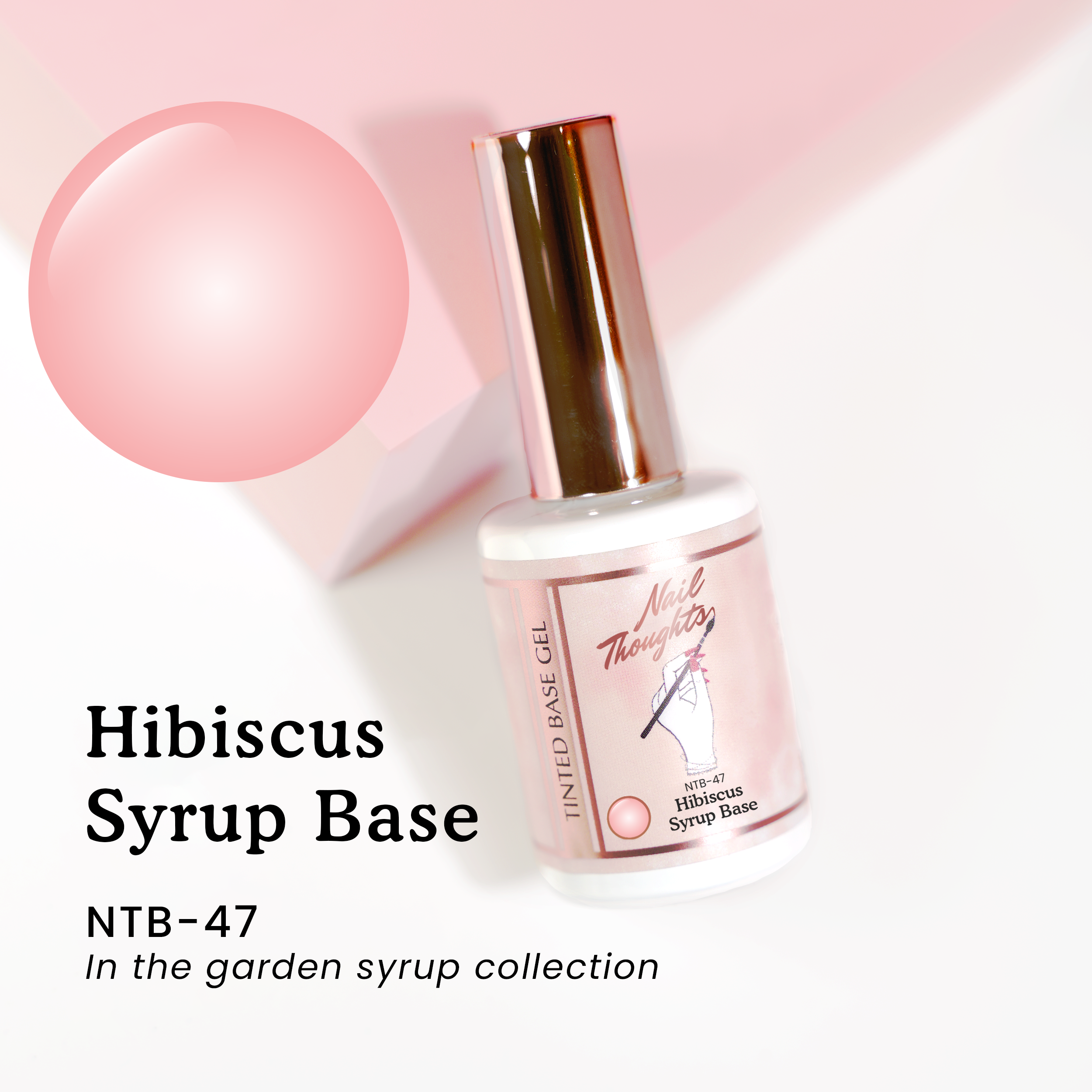 NTB-47 Hibiscus Syrup Base – The Essential Nail Supply