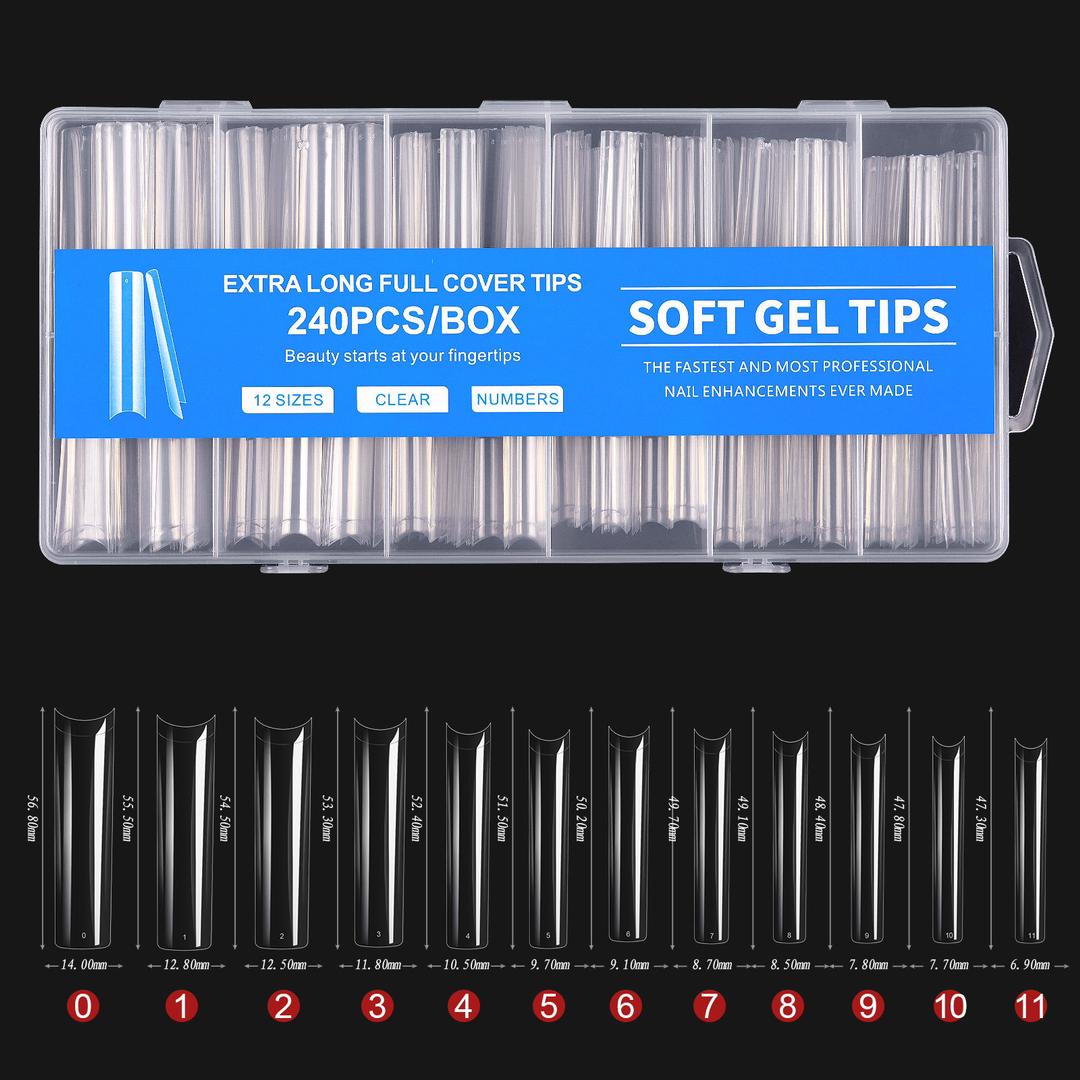 XL Square Tips – The Essential Nail Supply