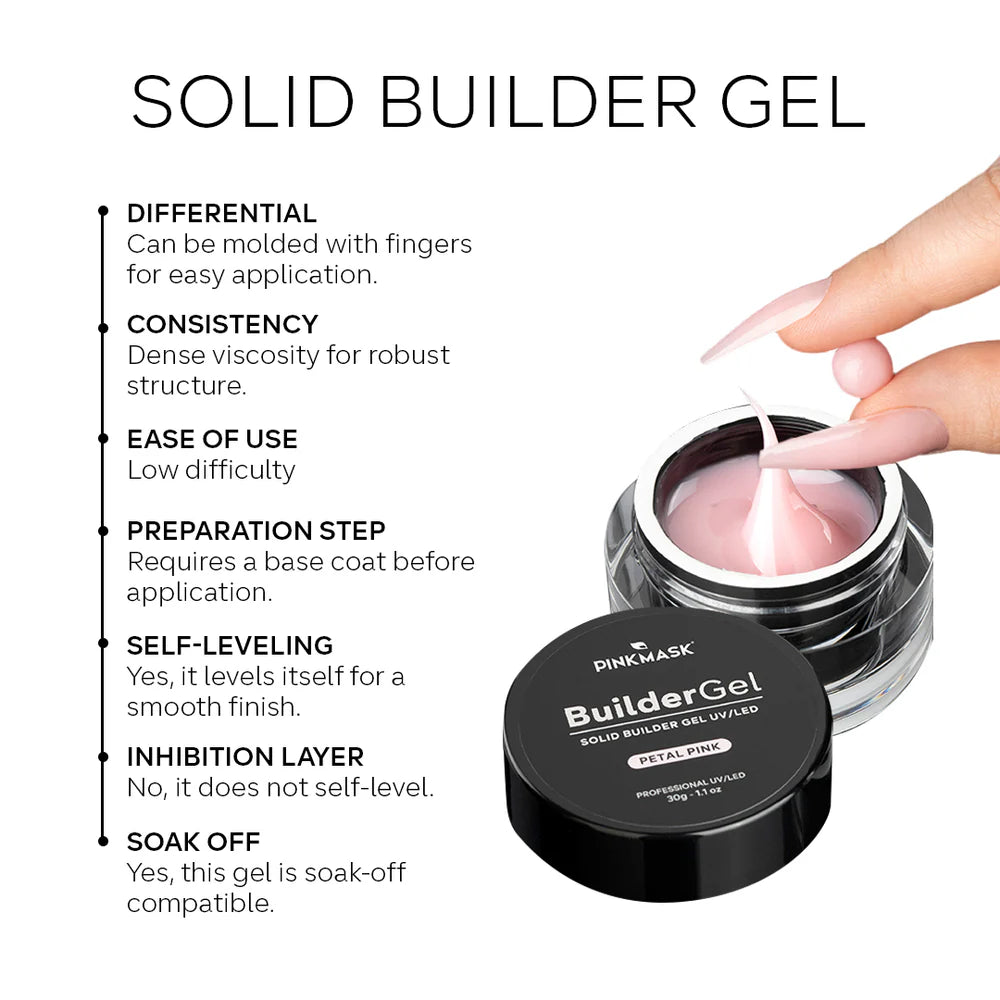 Solid Molding Gel - Petal Pink