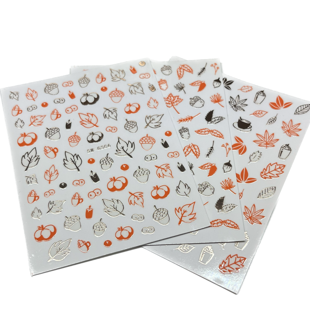 Fall Vibes Stickers- 3 pk