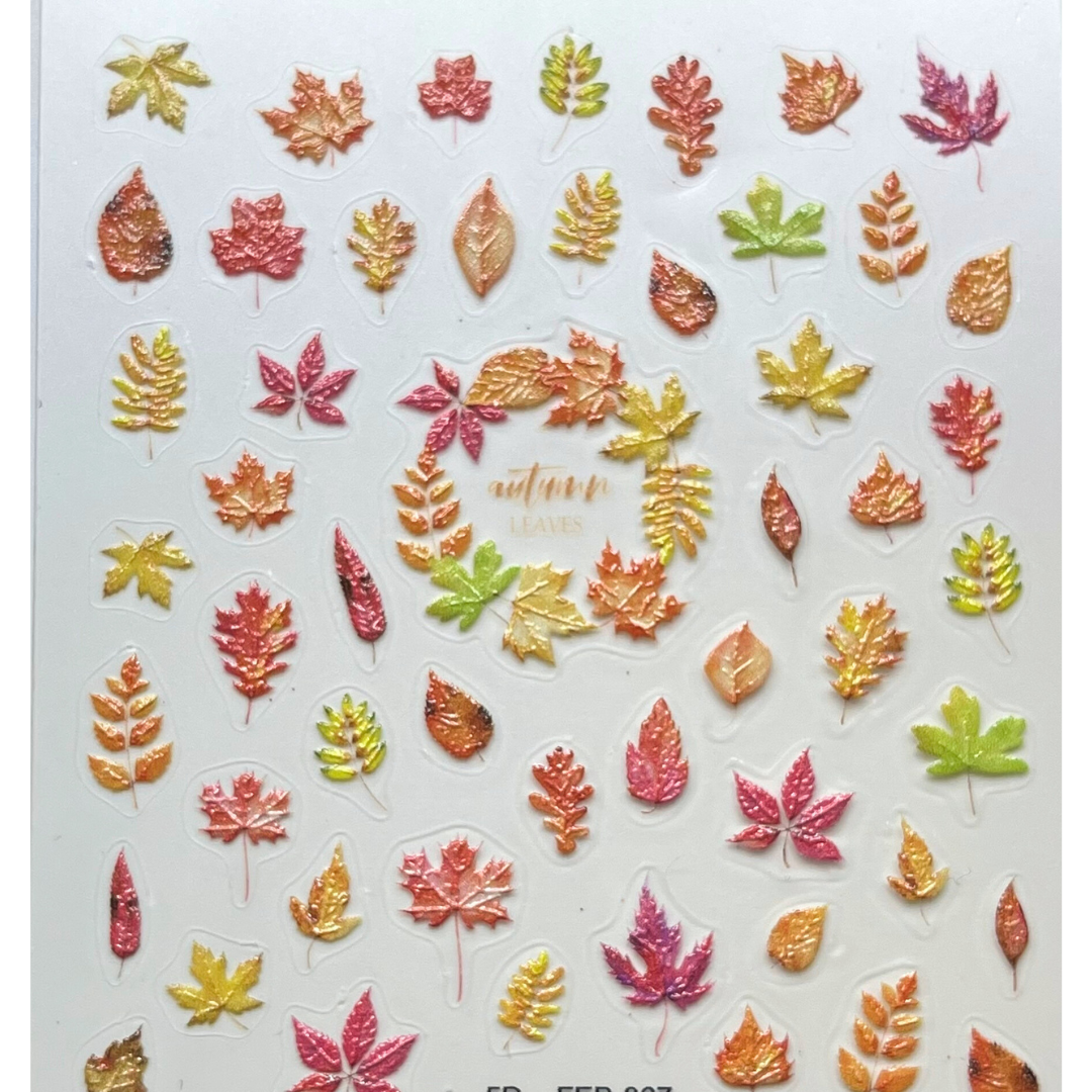 3D Fall Leaves