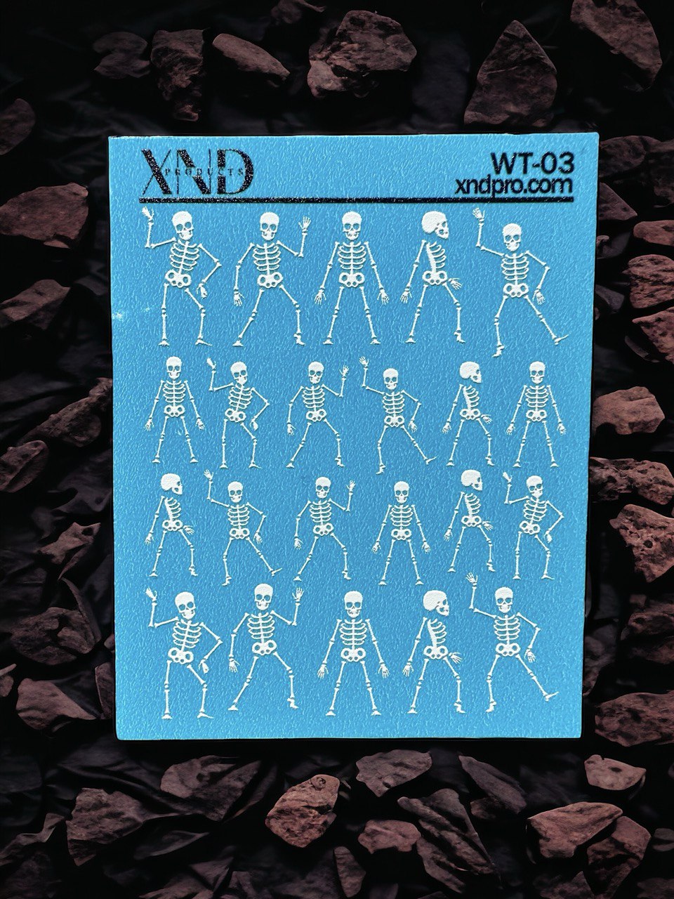 WT-03 / Nail Decal 2D Skeletons