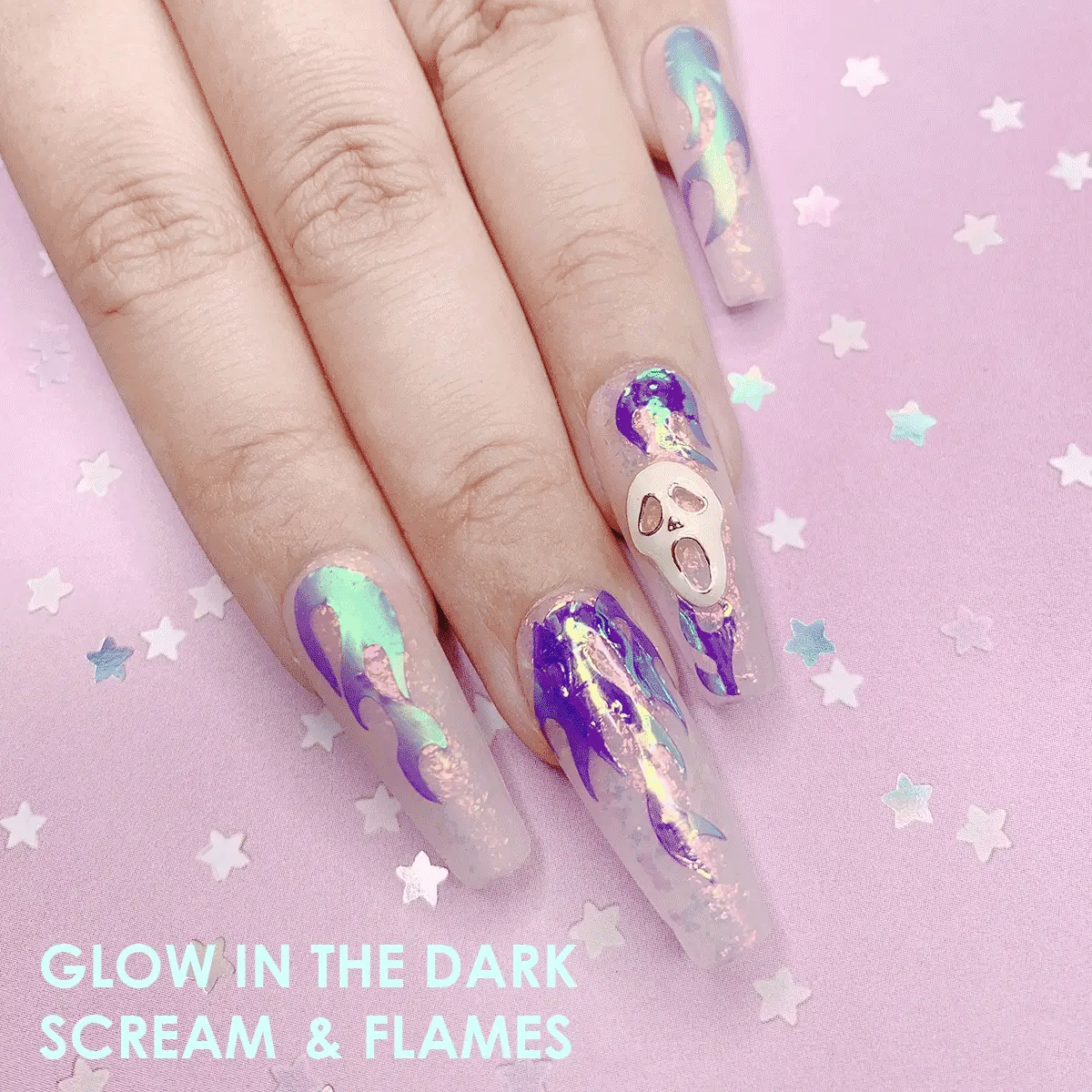 Glow in the Dark Pigment / Violet Glow