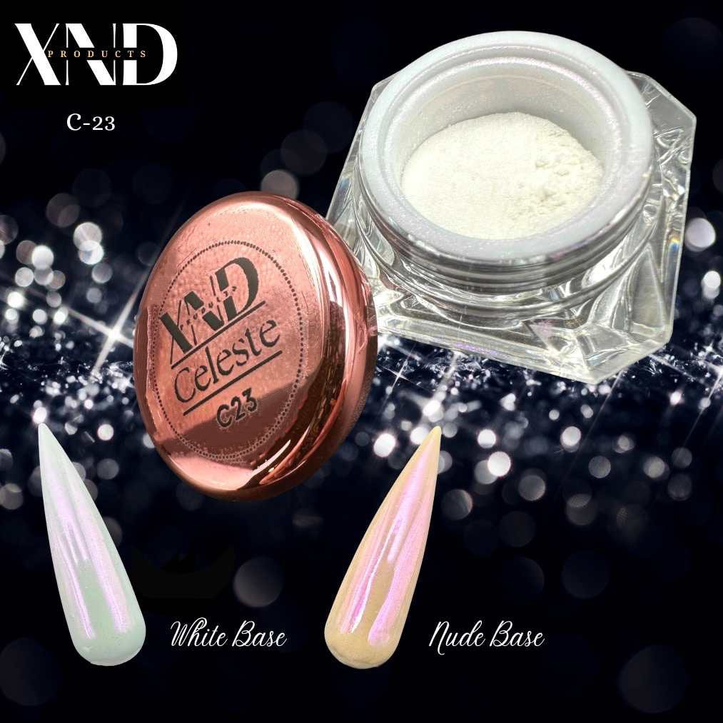 C-23 Celeste, Celestial Collection, Aurora Nail Pigment Powder