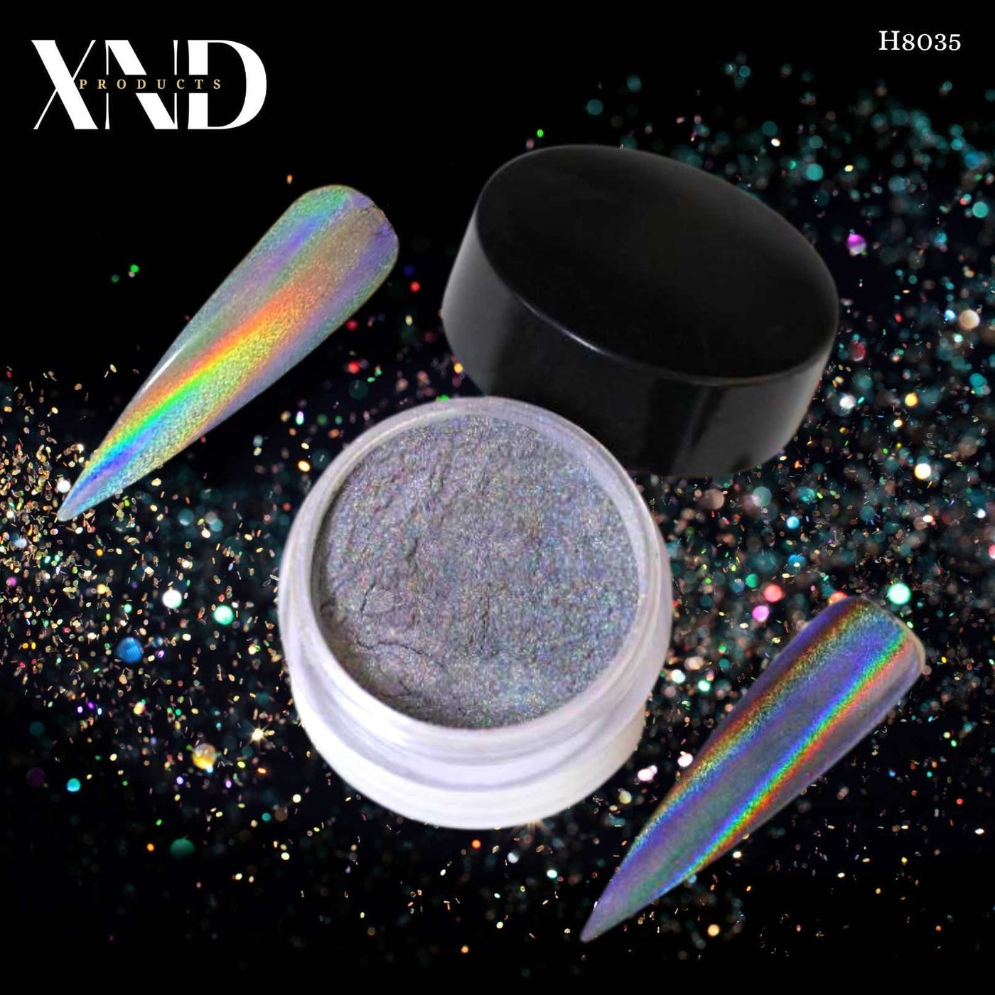 H8035 / Rainbow Aurora Holographic, Unicorn, Chrome, Color Shifting