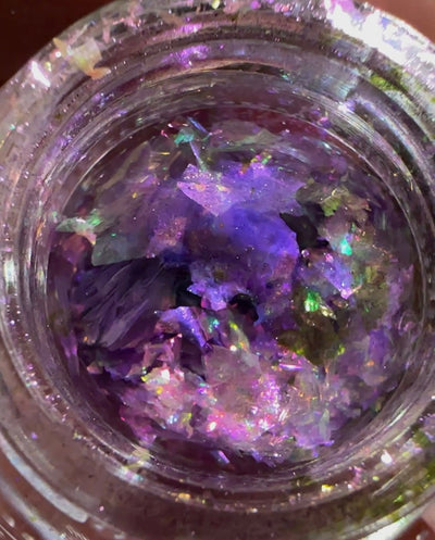 AURPINK / Pink Aurora Flakes, Pink Opal Flake, Holographic Flakes