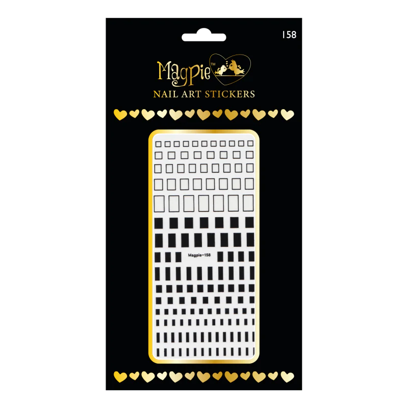 Sticker #158- Squares and Rectangles