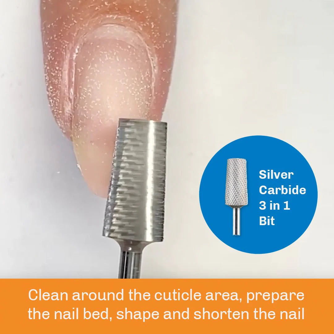 Silver Carbide Tapered 3 in 1 (2 Way Bit)- Course