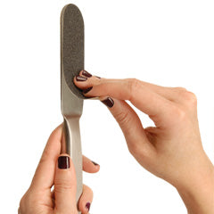 Stainless Steel Pedicure File Kit and Refills