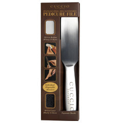 Stainless Steel Pedicure File Kit and Refills
