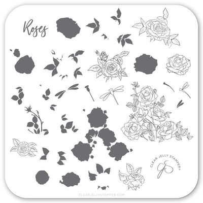 Painting the Roses Red (CjS-112) Steel Stamping Plate