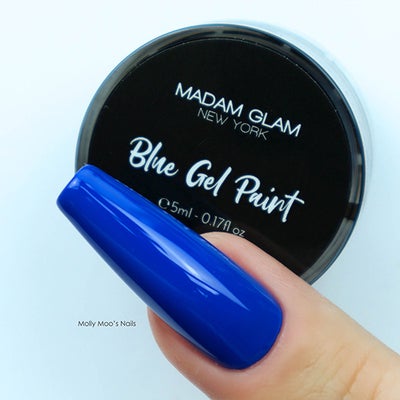 Blue Gel Paint