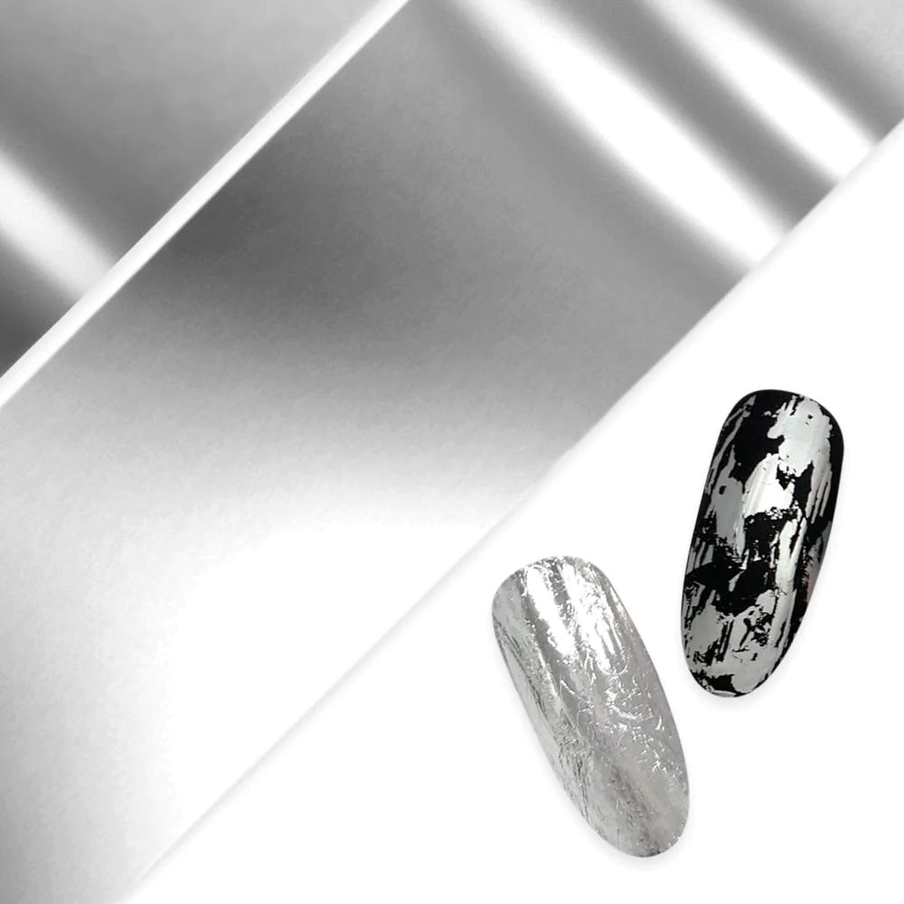 Nail Art Foil Paper / Silver