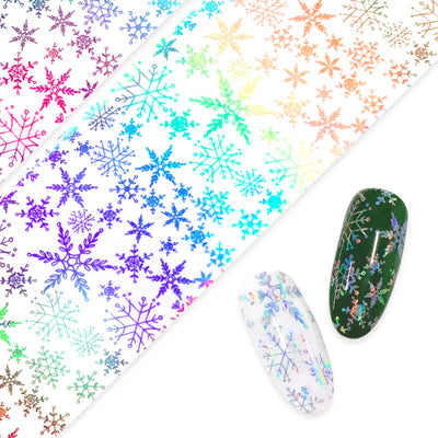 Nail Art Foil Paper / Magical Snow