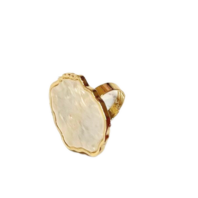 White Stone Ring Palette