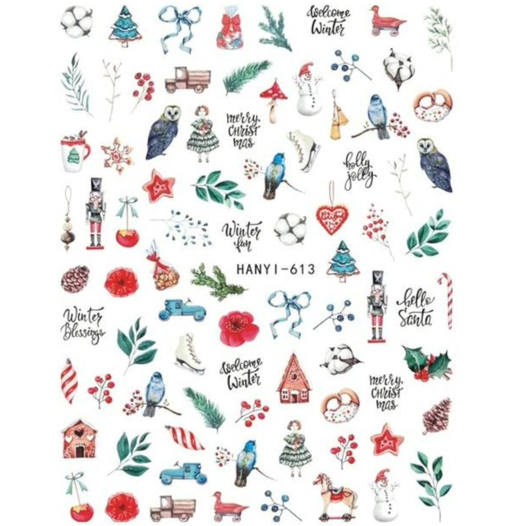 Vintage Christmas Stickers