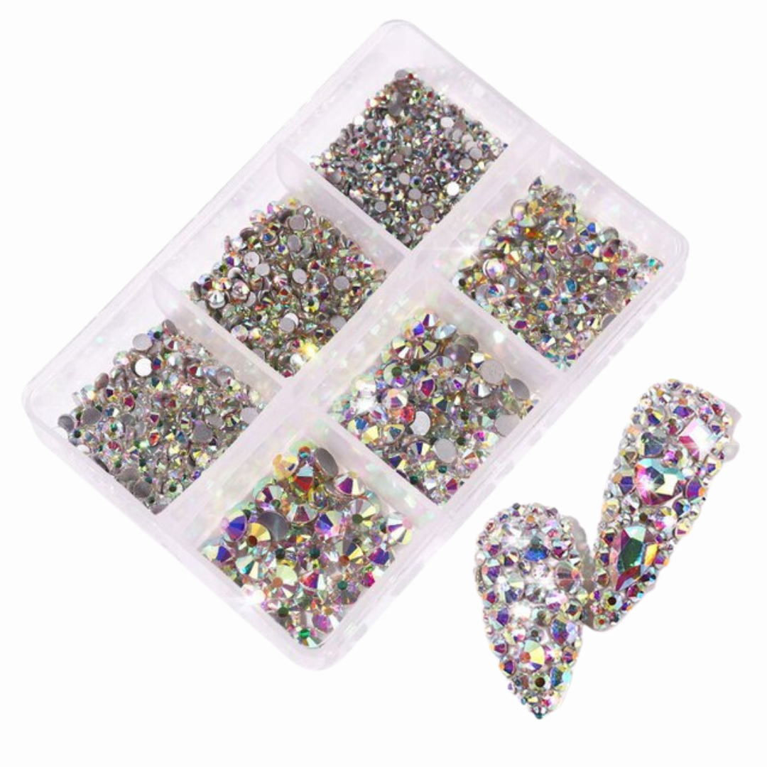 Clear AB Rhinestone Pack